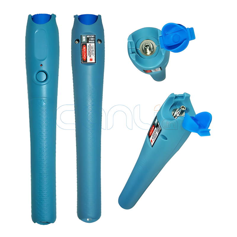 20mW 15Km VFL Plastic Press Type TriBrer Visual Fault Locator