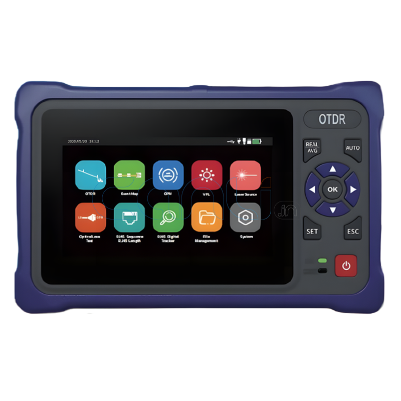 26dB 50km 1310/1550nm OTDR | Imported Low Cost High Precision Mobile OTDR | 10mW VFL | Power Meter | LED torch