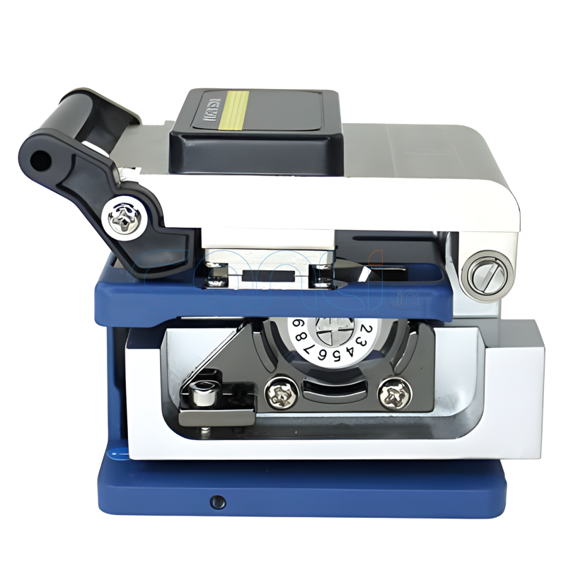 Imported High Precision Optical Fiber Cleaver Cutter, 12 Surface Blade Single Core Cable Cutting Tool