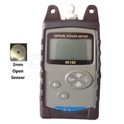 [POWER METER - DEVISER [AE120]] Deviser AE120 Optical Power Meter | 2mm Open Sensor Core Fiber Test
