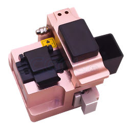 [CLEAVER - TRIBRER [PINK]] Tribrer Optrotech Brand Good Quality High Precision Optical Fiber Cleaver Cutter, 12 Surface Blade Single Core Cable Cutting Tool
